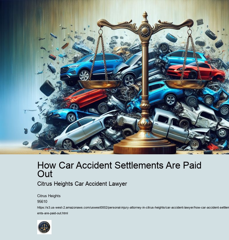 How Car Accident Settlements Are Paid Out