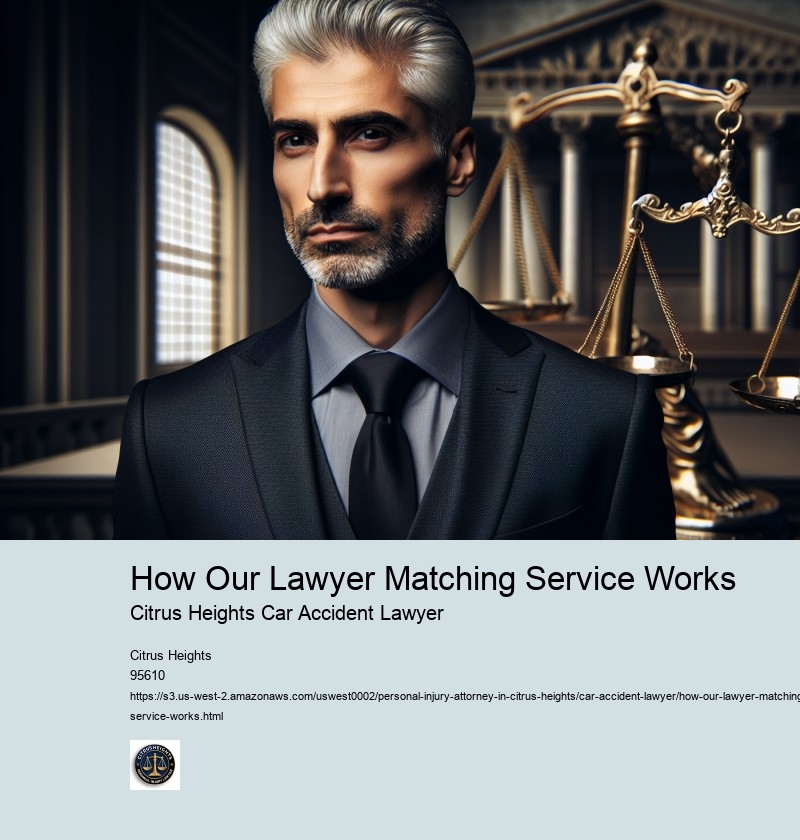 How Our Lawyer Matching Service Works