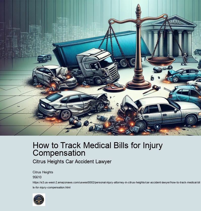 How to Track Medical Bills for Injury Compensation