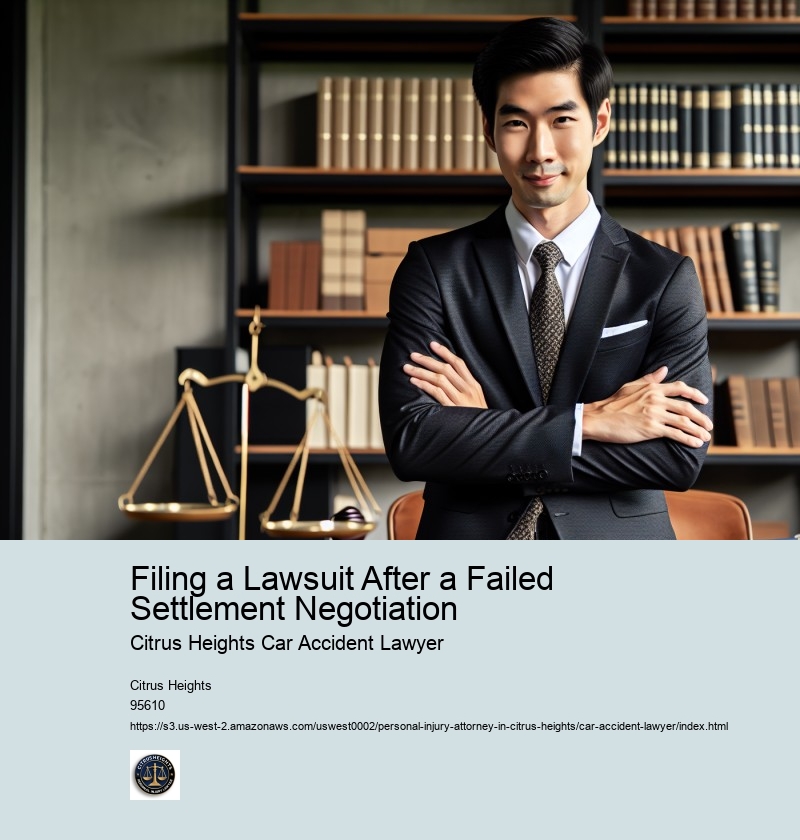 Filing a Lawsuit After a Failed Settlement Negotiation
