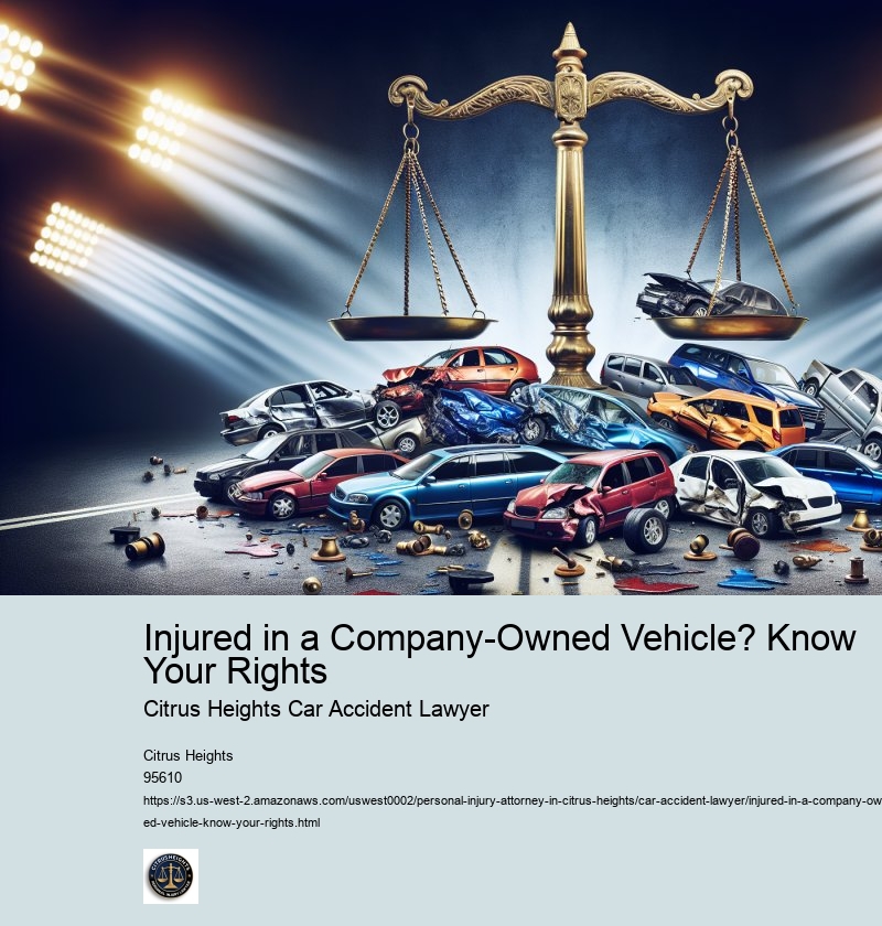 Injured in a Company-Owned Vehicle? Know Your Rights