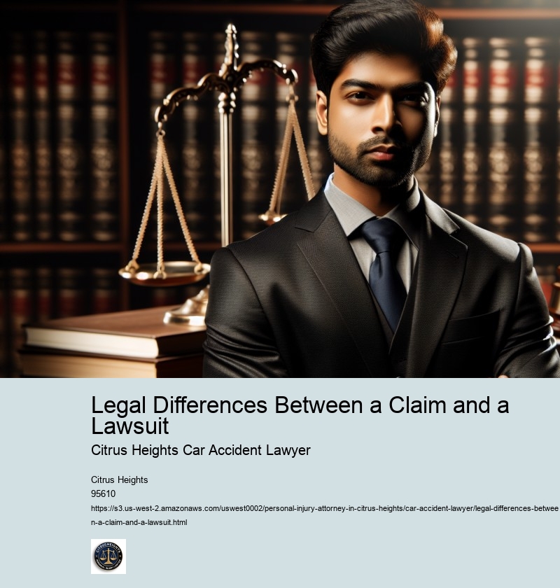 Legal Differences Between a Claim and a Lawsuit