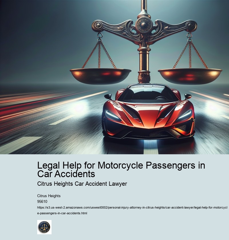 Legal Help for Motorcycle Passengers in Car Accidents