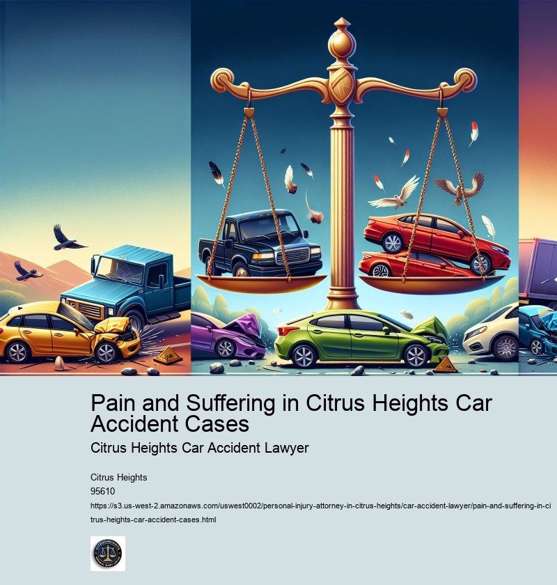 Pain and Suffering in Citrus Heights Car Accident Cases
