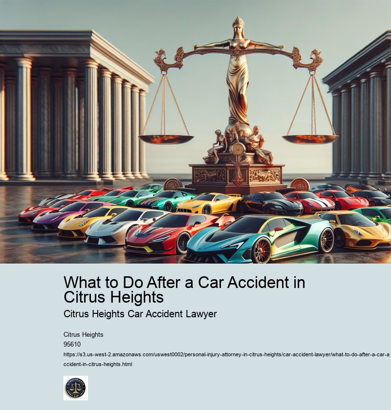 What to Do After a Car Accident in Citrus Heights