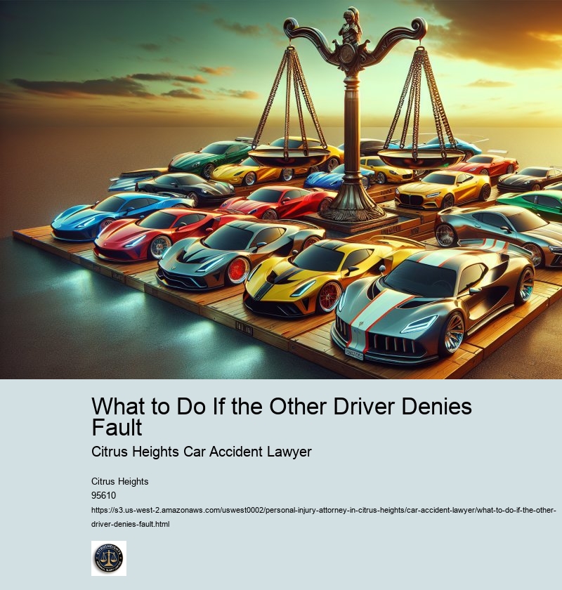 What to Do If the Other Driver Denies Fault
