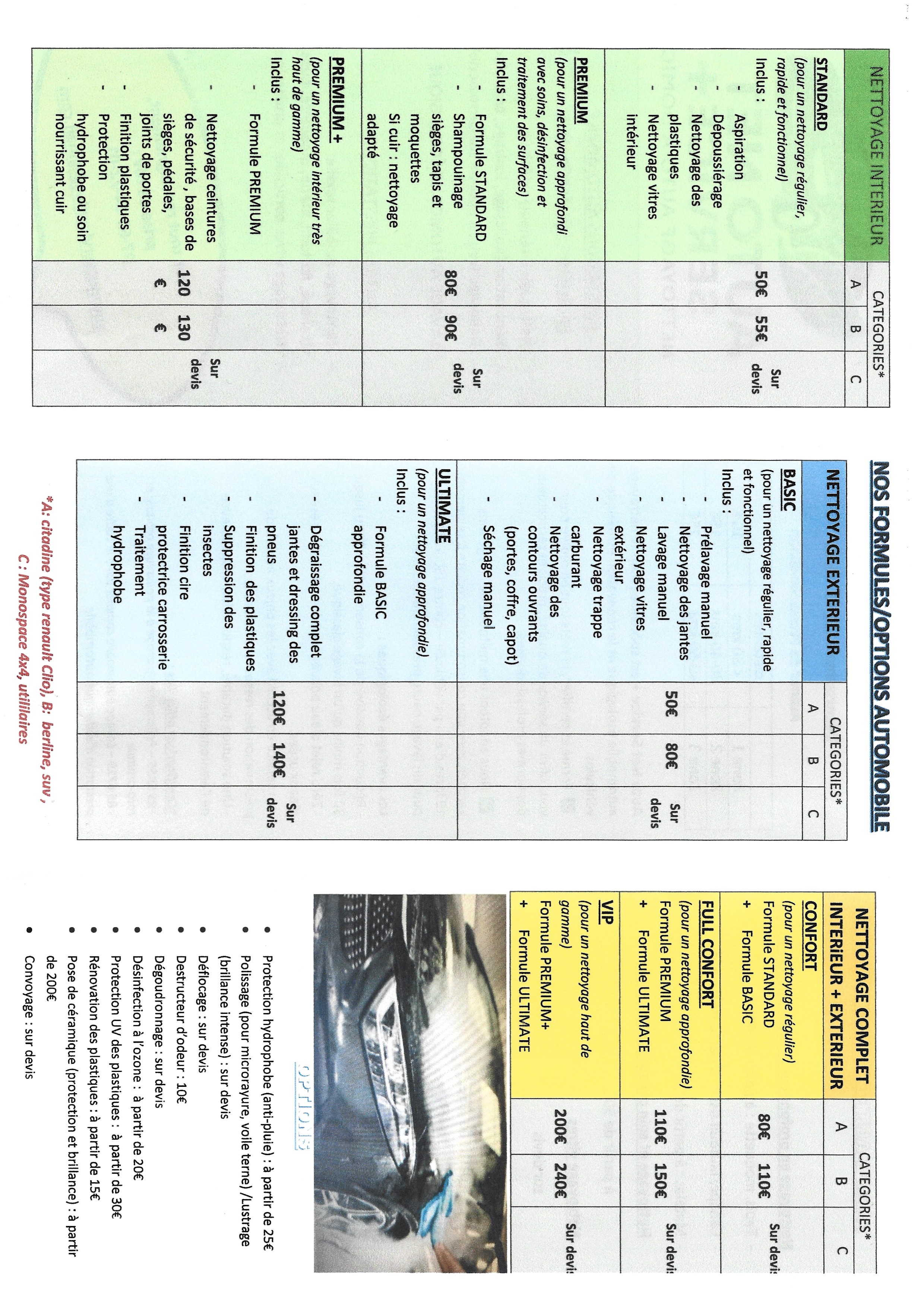 Voir l'image Mes prestations — AUTO NET SERVICE + — photo 1