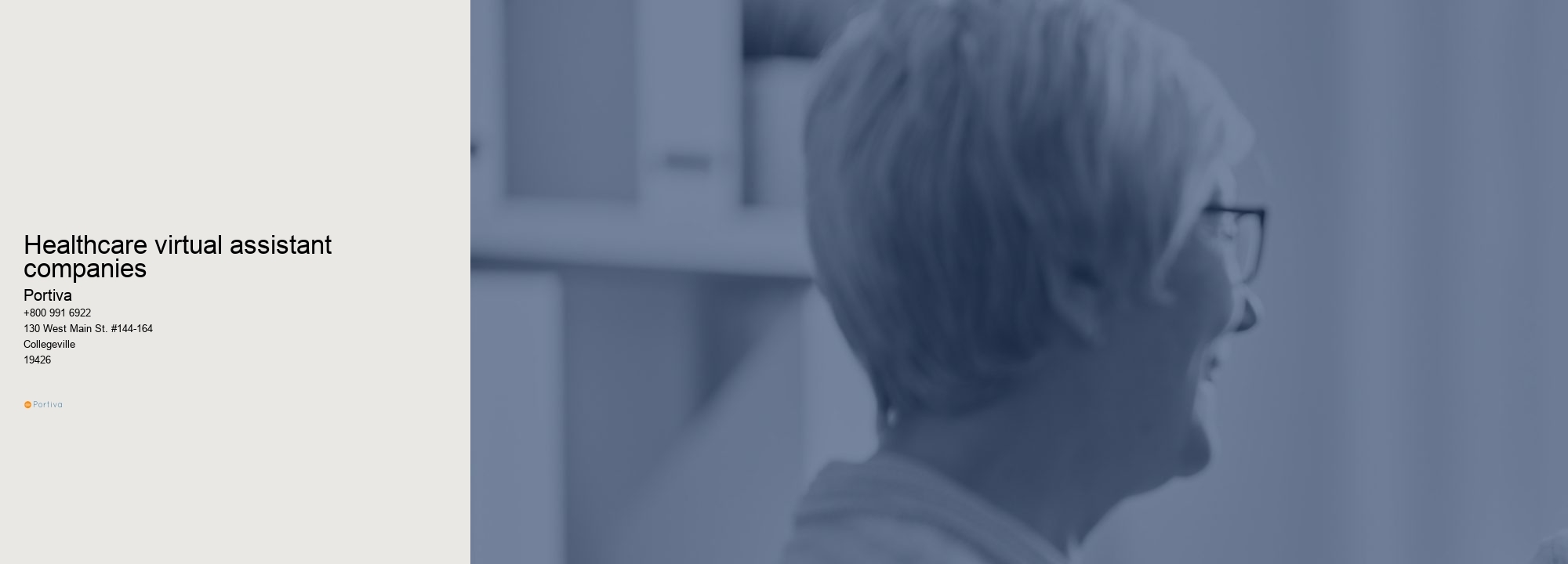healthcare virtual assistant companies