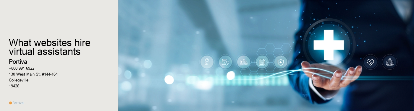 What websites hire virtual assistants