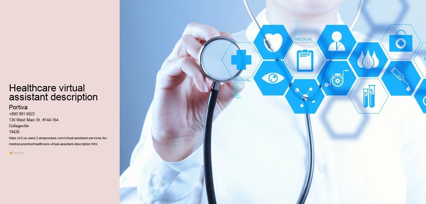 healthcare virtual assistant description