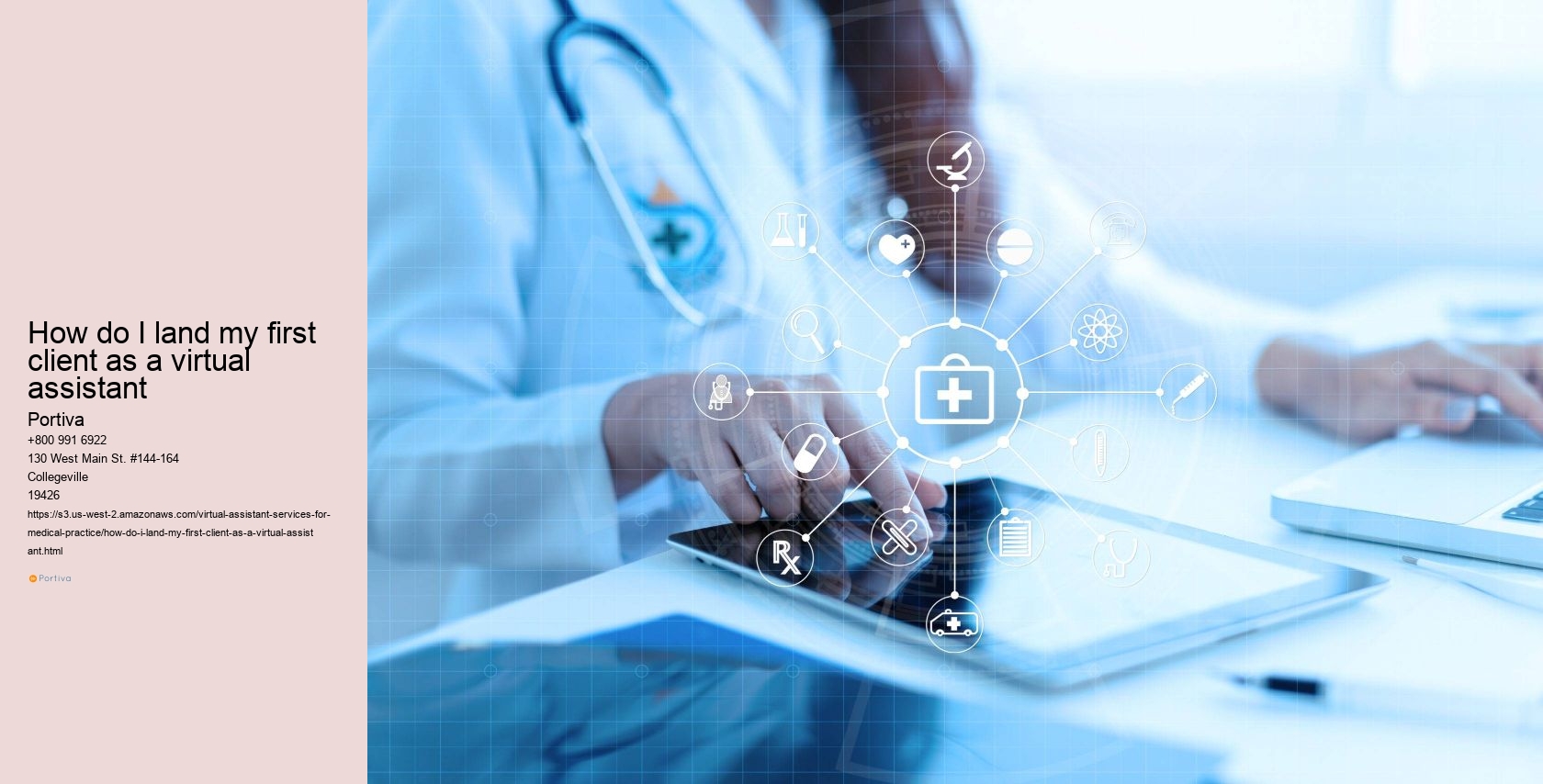 How do I land my first client as a virtual assistant