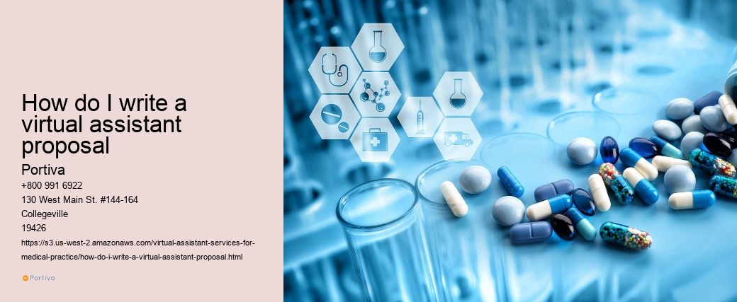 How do I write a virtual assistant proposal