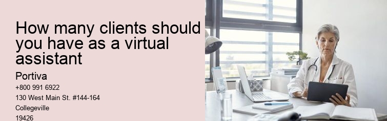 How many clients should you have as a virtual assistant