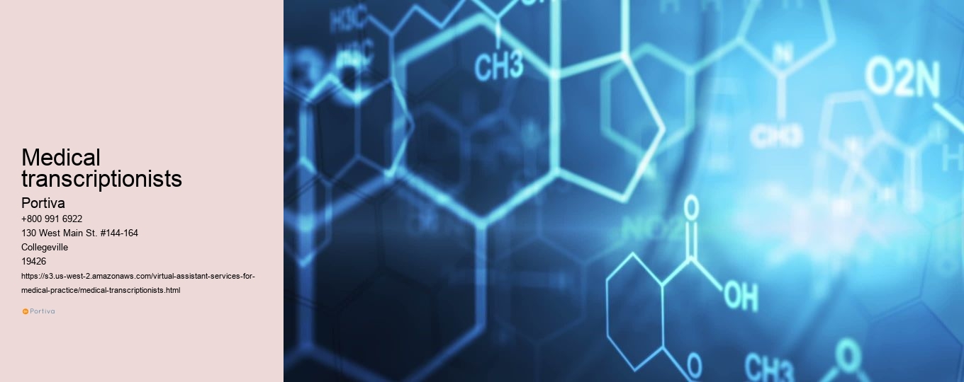 medical transcriptionists