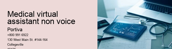 medical virtual assistant non voice