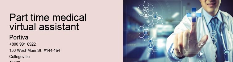 part time medical virtual assistant