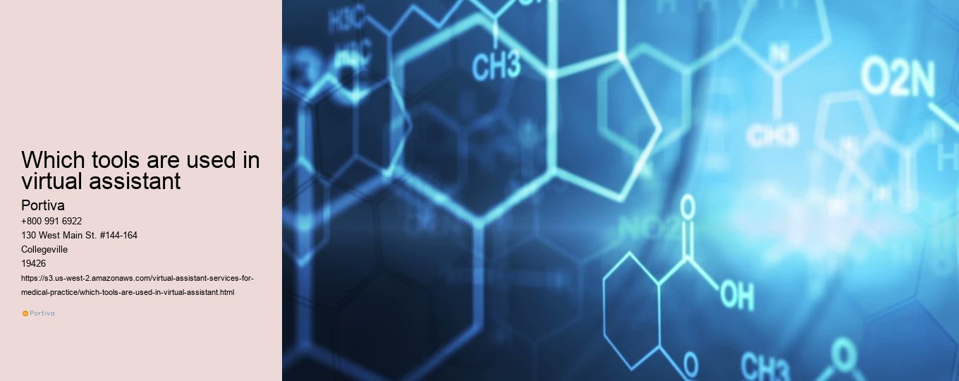 Which tools are used in virtual assistant