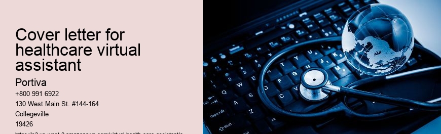 cover letter for healthcare virtual assistant