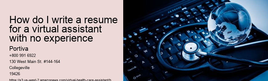 How do I write a resume for a virtual assistant with no experience