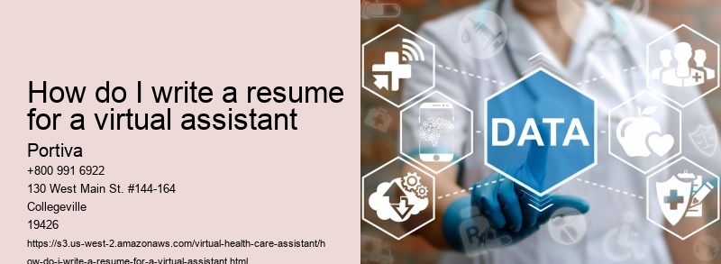 How do I write a resume for a virtual assistant