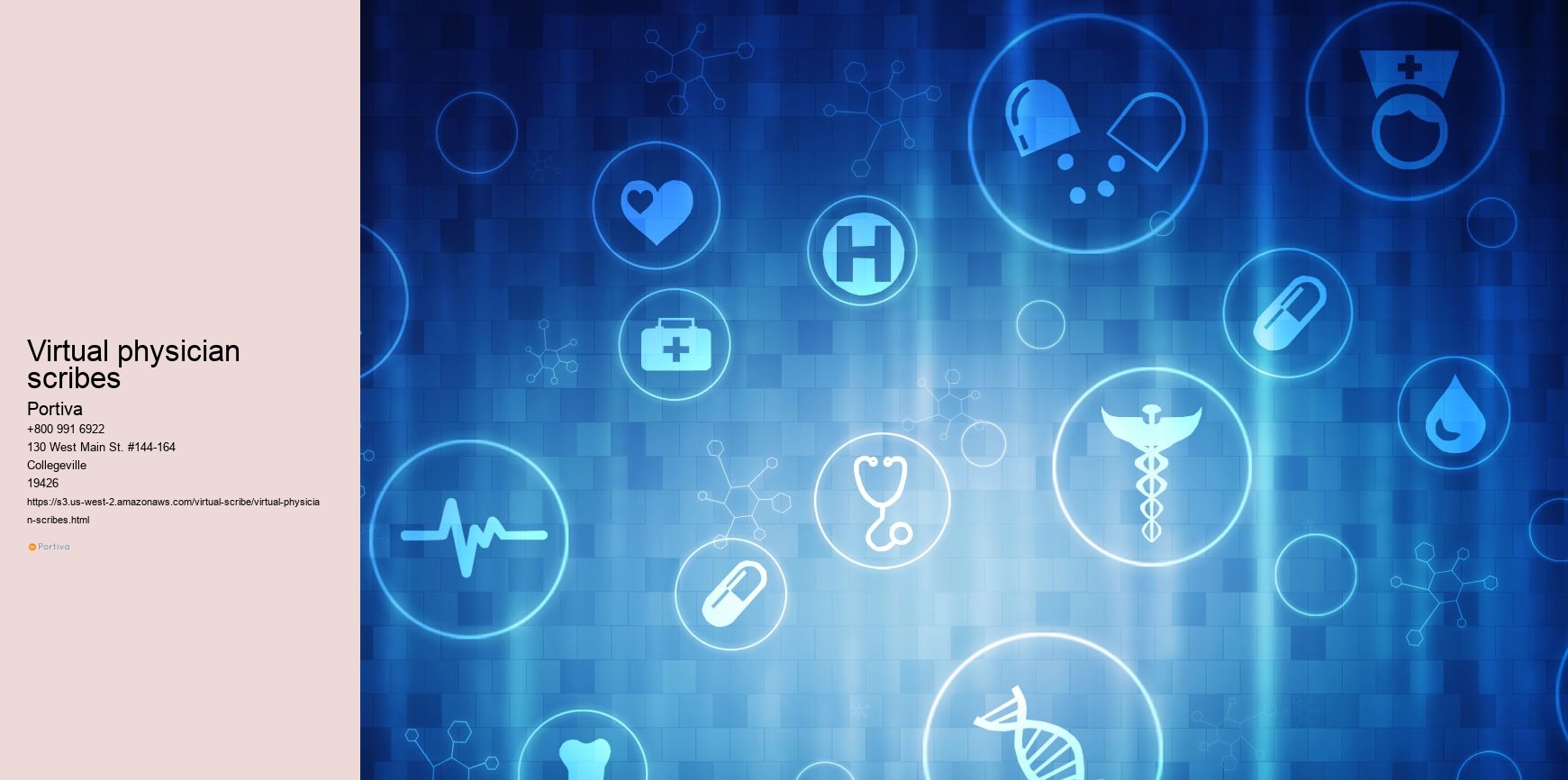 virtual physician scribes