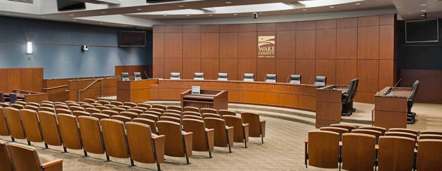 Wake County Board Room