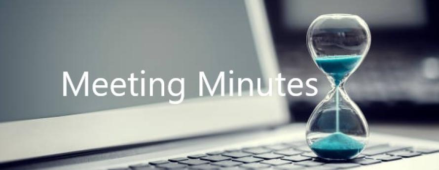 Generic Meeting Minutes Photo