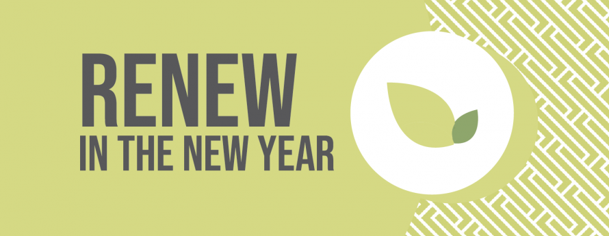 Renew in the New Year