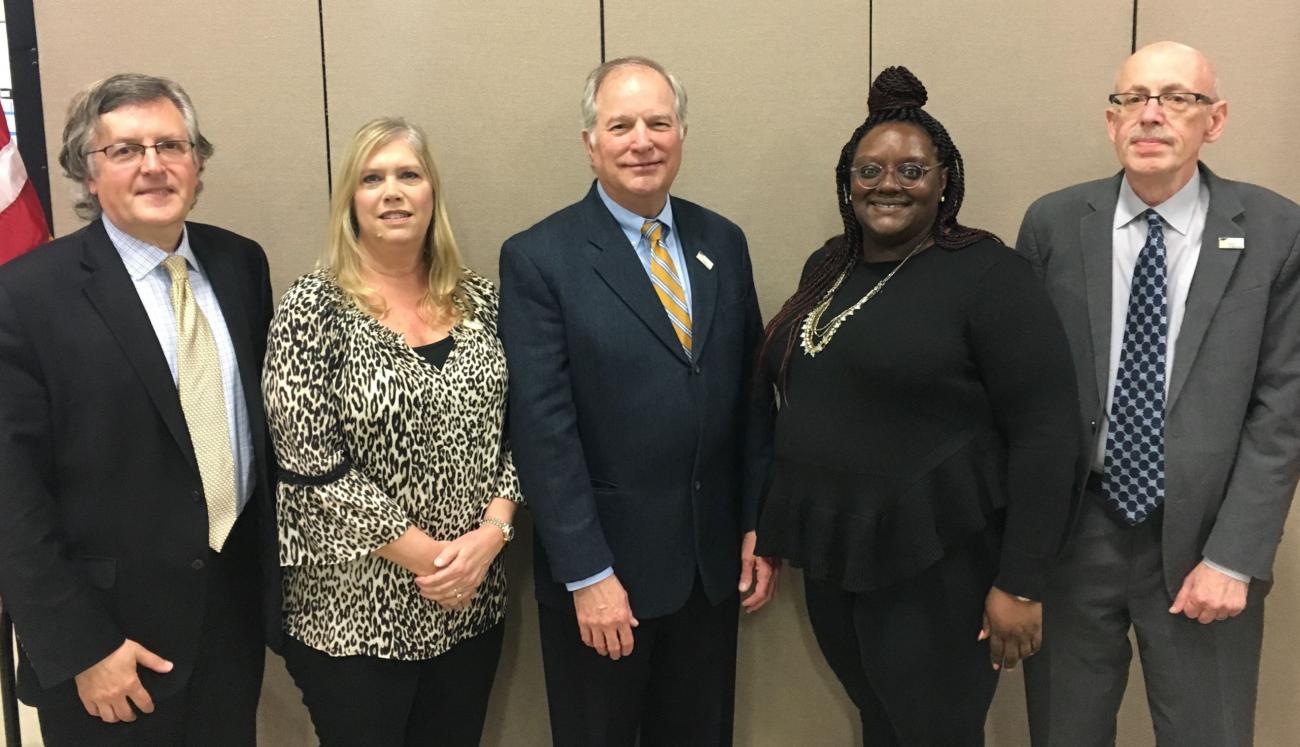 Members of the Wake County Board of Elections