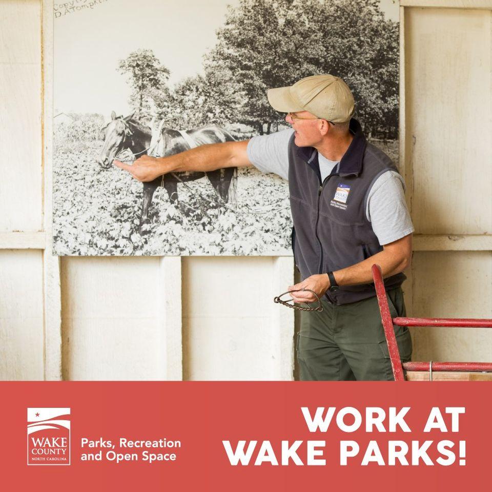 Advertisement for working at Historic Oak View
