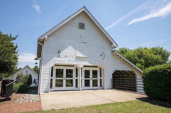 View of the Carriage House at Oak View, built around 1900