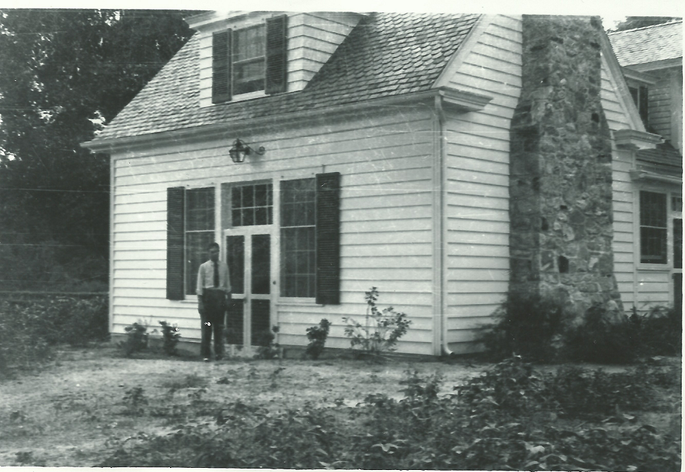 Image of the addition on the side of the farmhouse added in 1940