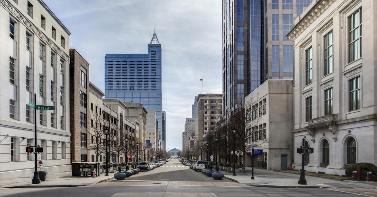 Downtown Raleigh buildings