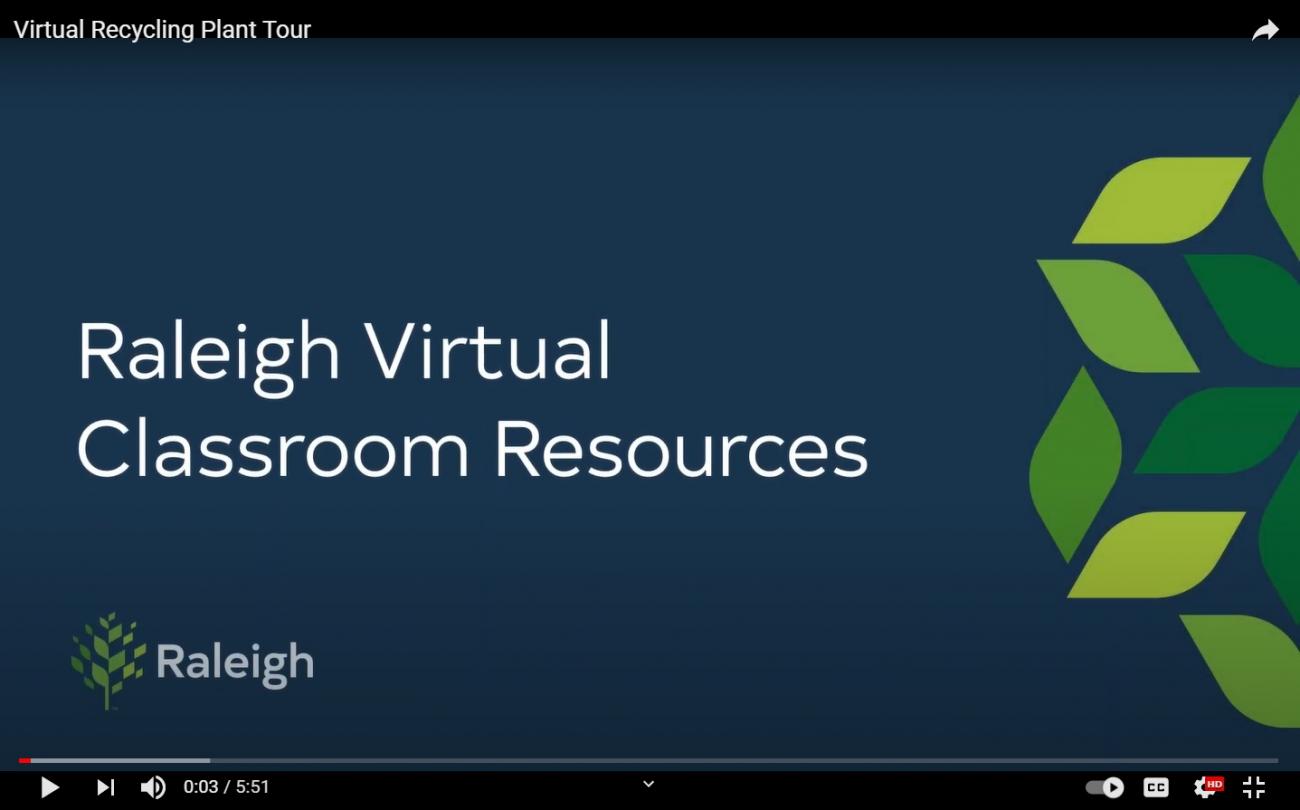 Virtual Recycling Center Tour