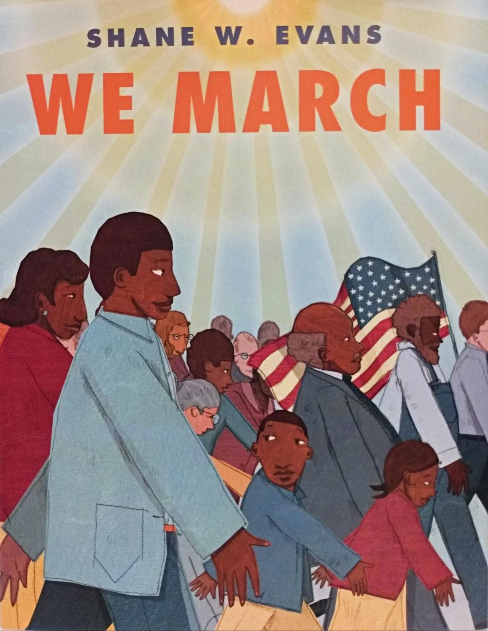 Cover image of the book We March