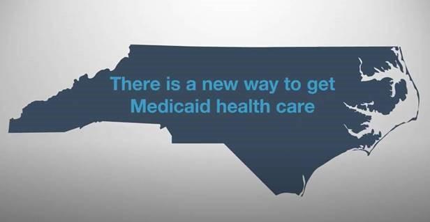 Medicaid image map of Wake County