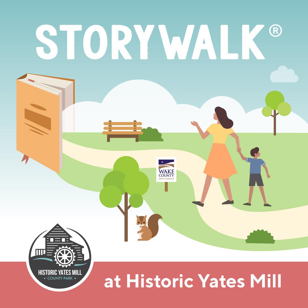 Yates Mill StoryWalk graphic