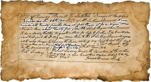 Enslaved Person Deed