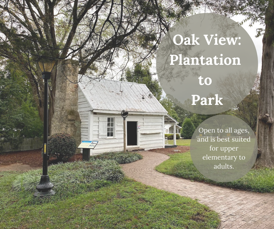 Plantation to Park tour graphic