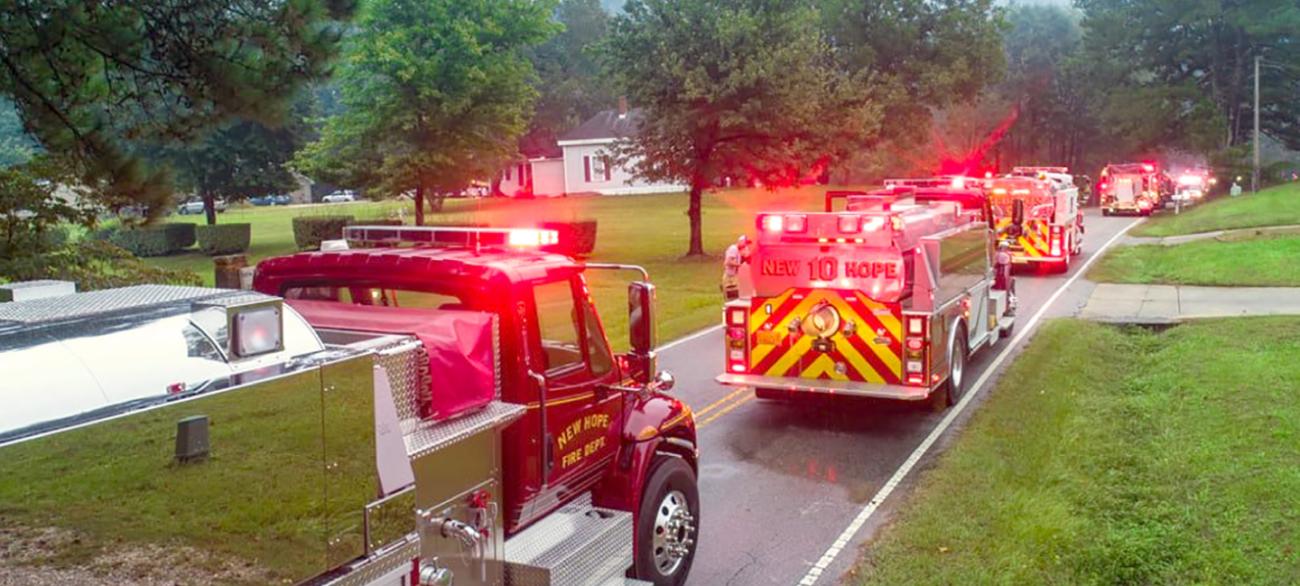 New Hope Fire Department Trucks