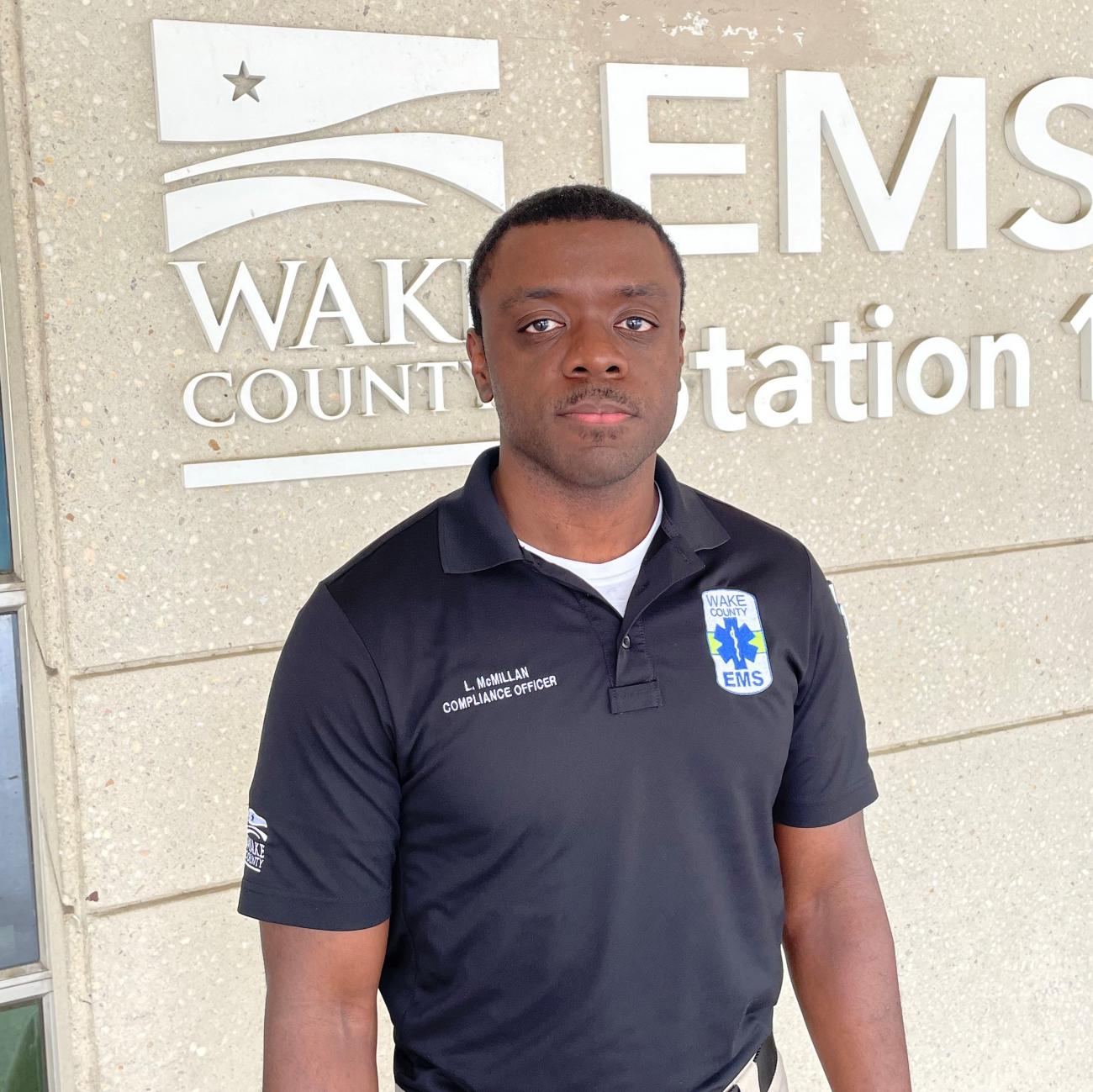 EMS Compliance officer Asst. Chief Larry McMillan
