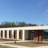 A picture of the Oak City Multi-Services Center building from the Northeast