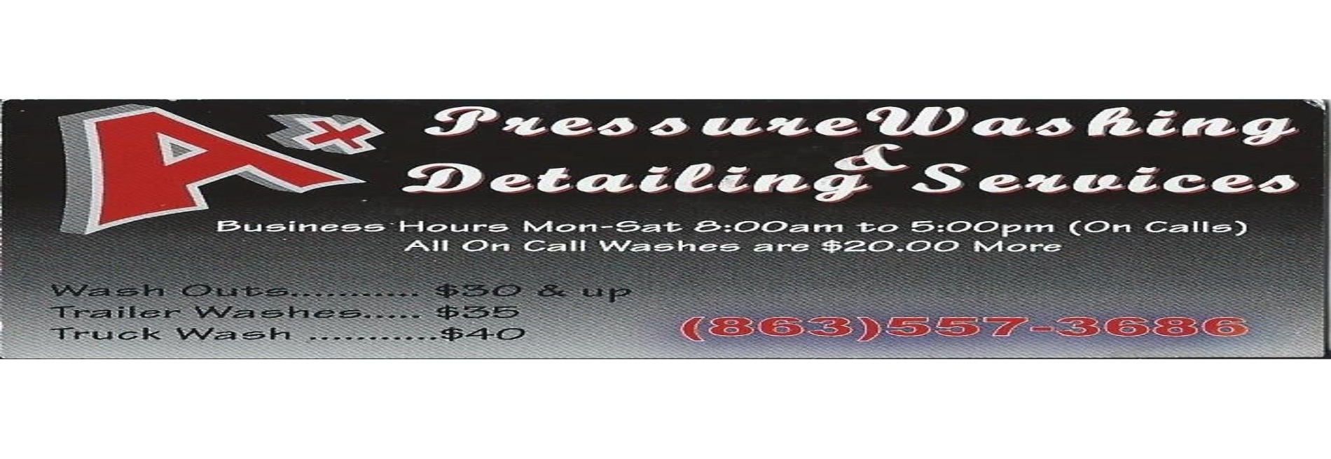 A+ Pressure Washing & Detailing Services