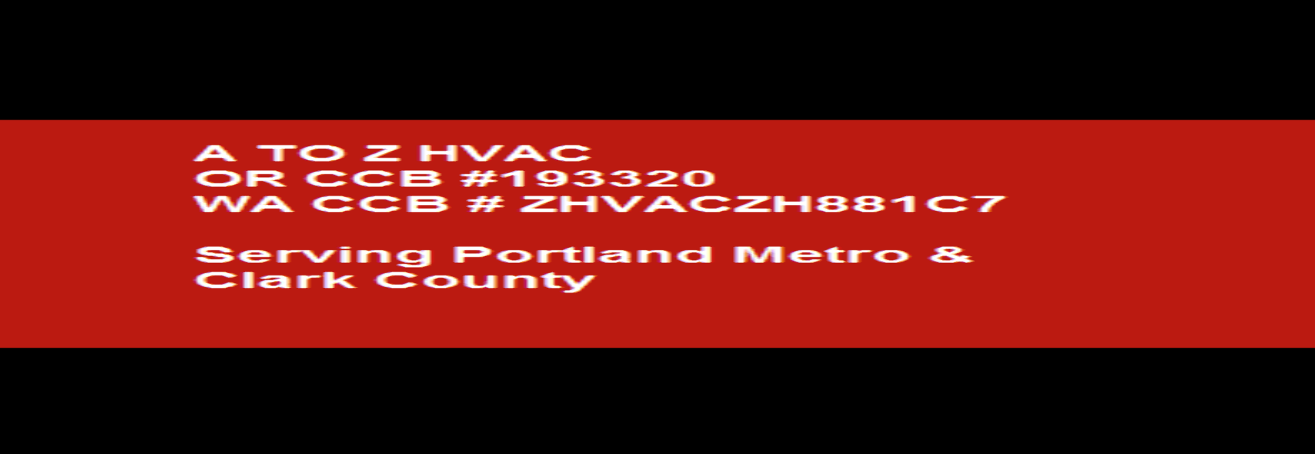 A TO Z HVAC