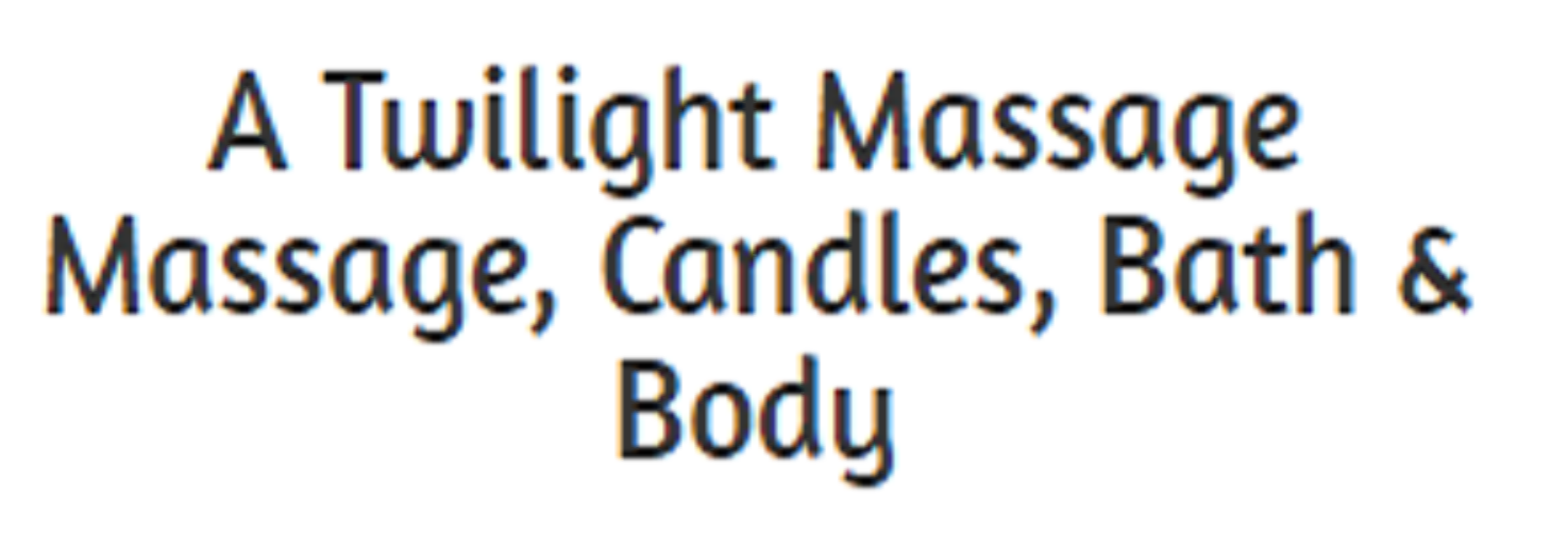 A Twilight Massage