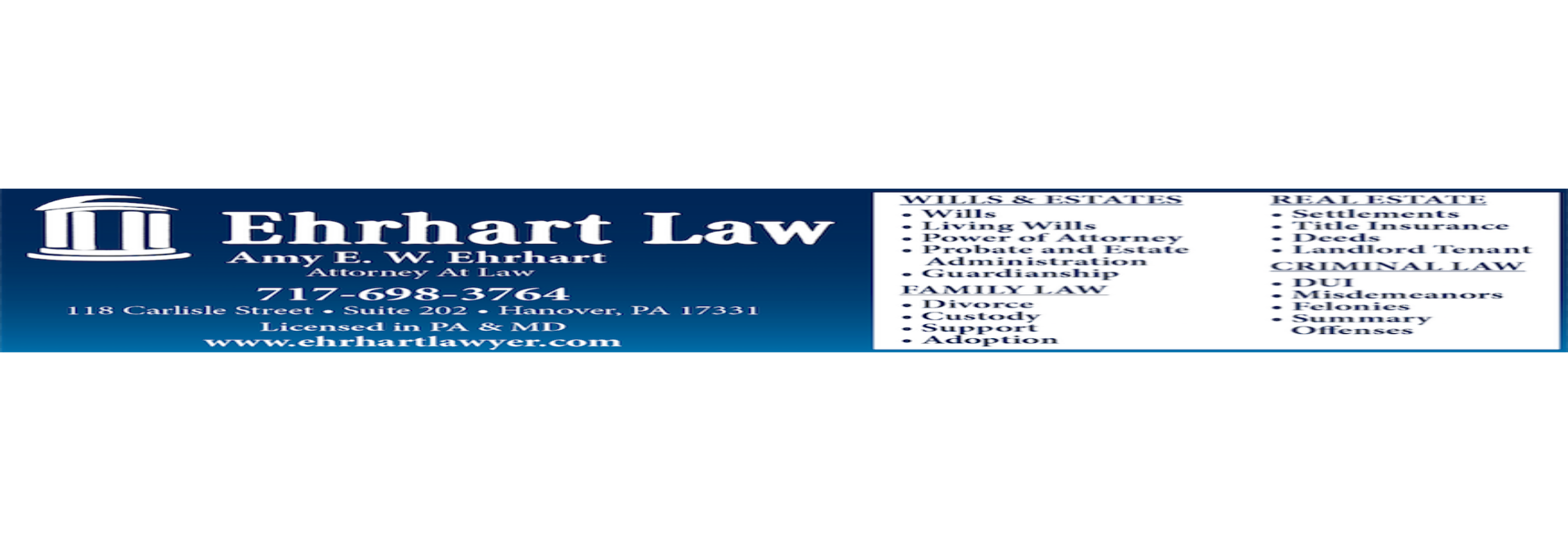 Amy E W Ehrhart Attorney At Law