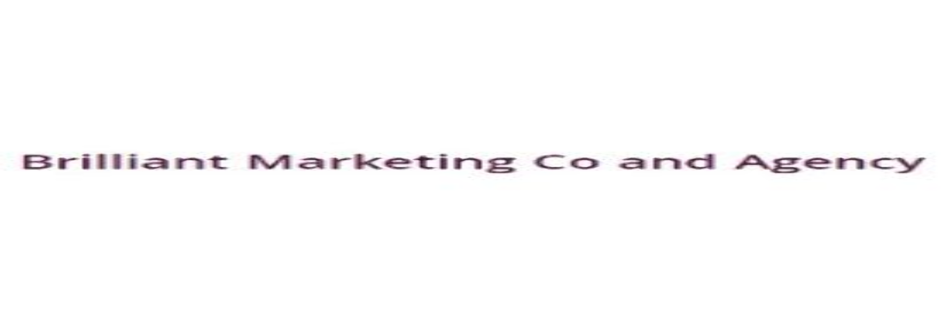 Brilliant Marketing Co and Agency