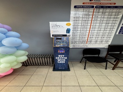 CoinFlip Bitcoin ATM - J&P Check Cashing Currency Exchange (Chicago)