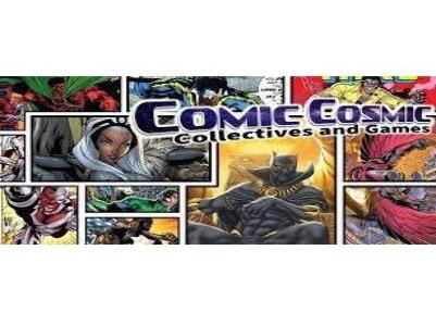 Comic Cosmic Collectives and Games