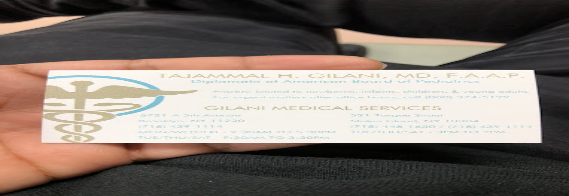 Dr. Tajammal H. Gilani, MD (Gilani Medical Services PC)